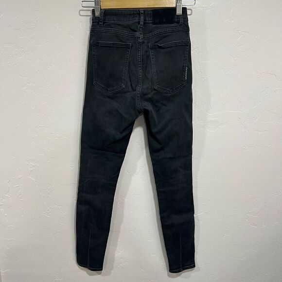 NEUW Marilyn Skinny - Blackest Silk Denim Jeans - Picture 2 of 10